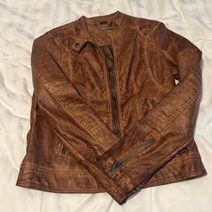 Brand New with tags JouJou faux leather jacket